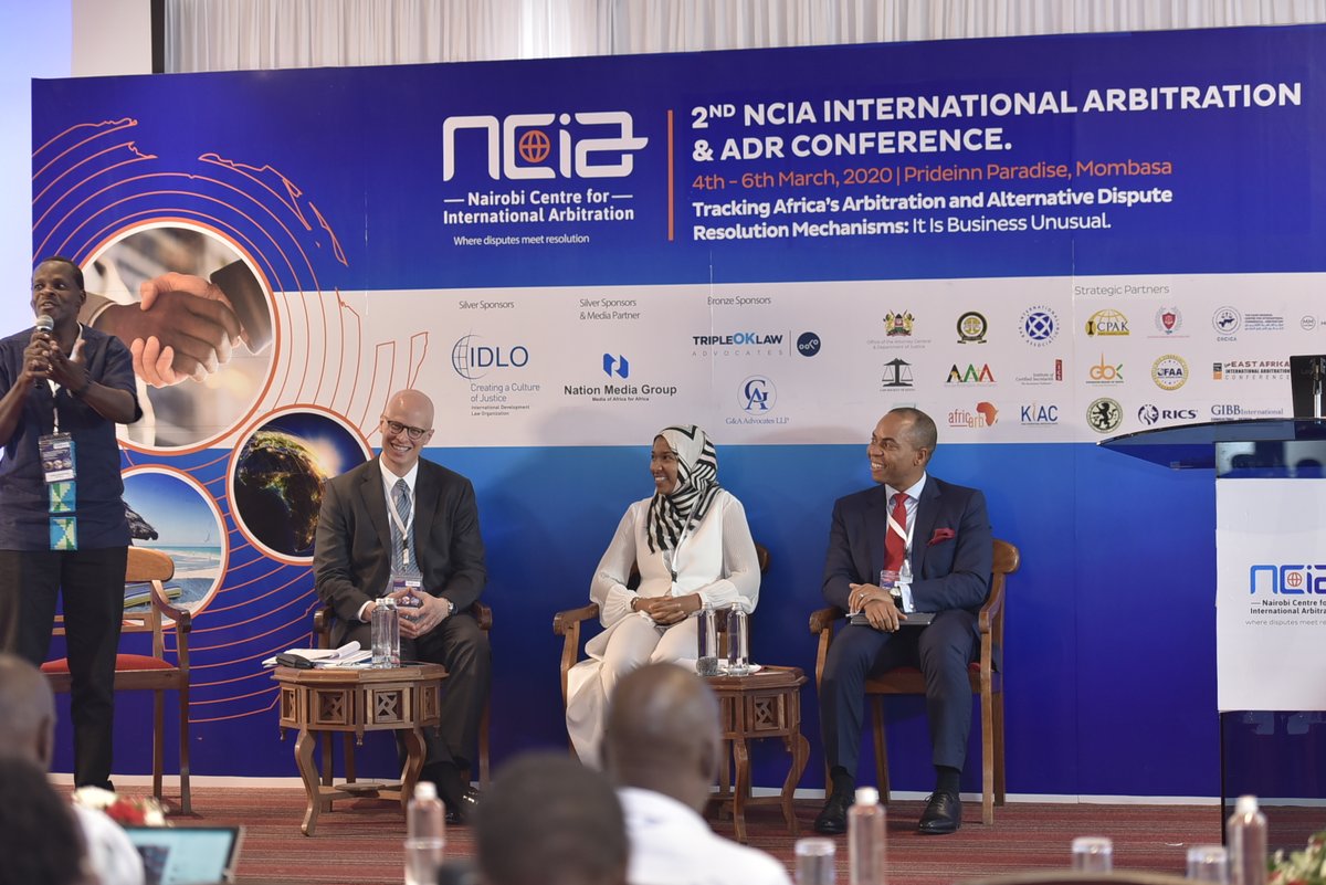 Session 7 featured Aisha Abdallah Partner at <a href="/alnafrica/">ALN</a> , Thomas Snider, Partner at <a href="/AlTamimiCompany/">Al Tamimi & Company</a> and Isaiah Bozimo, Partner at <a href="/bbac_law/">Broderick Bozimo & Company</a> the discussions focused on Innovation and International arbitration:-The practice &amp; procedures moderated by our very own Collins Namachanja