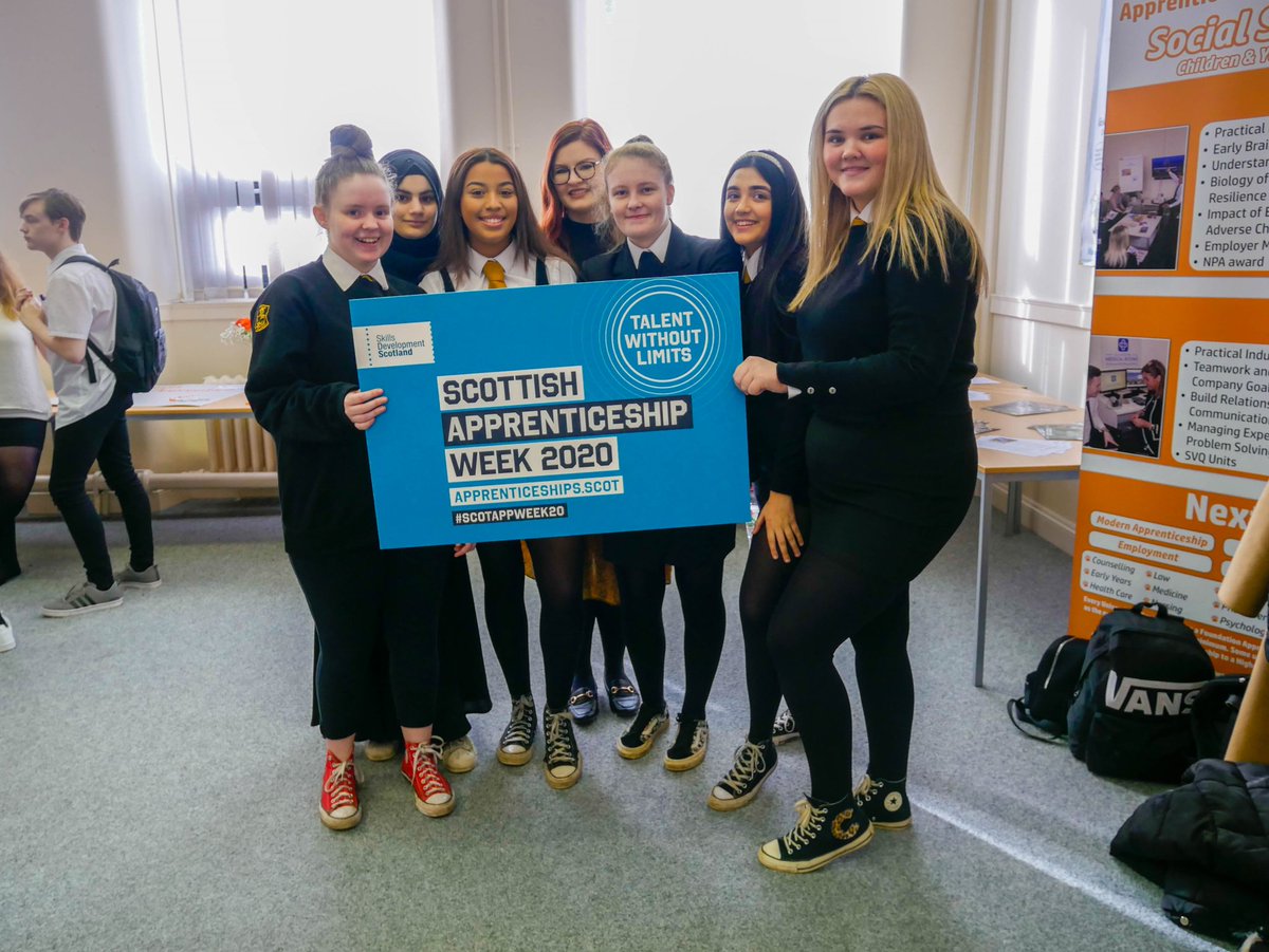 BellahoustonAc's tweet photo. Great day attending @TIGERS_UK Early Years #ScotAppWeek20 event with @suzannezeedyk #FoundationApprenticeship #TalentWithoutLimits #WeMatter #becurious https://t.co/w0iToFZFR2