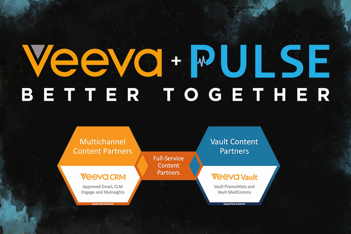 Usepulsedigital's tweet photo. Currently ranked as the highest qualified #veeva agency partner in the UK, we'd be glad to help you make the most out of your @Veeva_EU products. Read our blog for more details 

https://t.co/J5A7kBR7RB

#DigitalTransformation #innovation #multichannel https://t.co/yK7Iwybd76