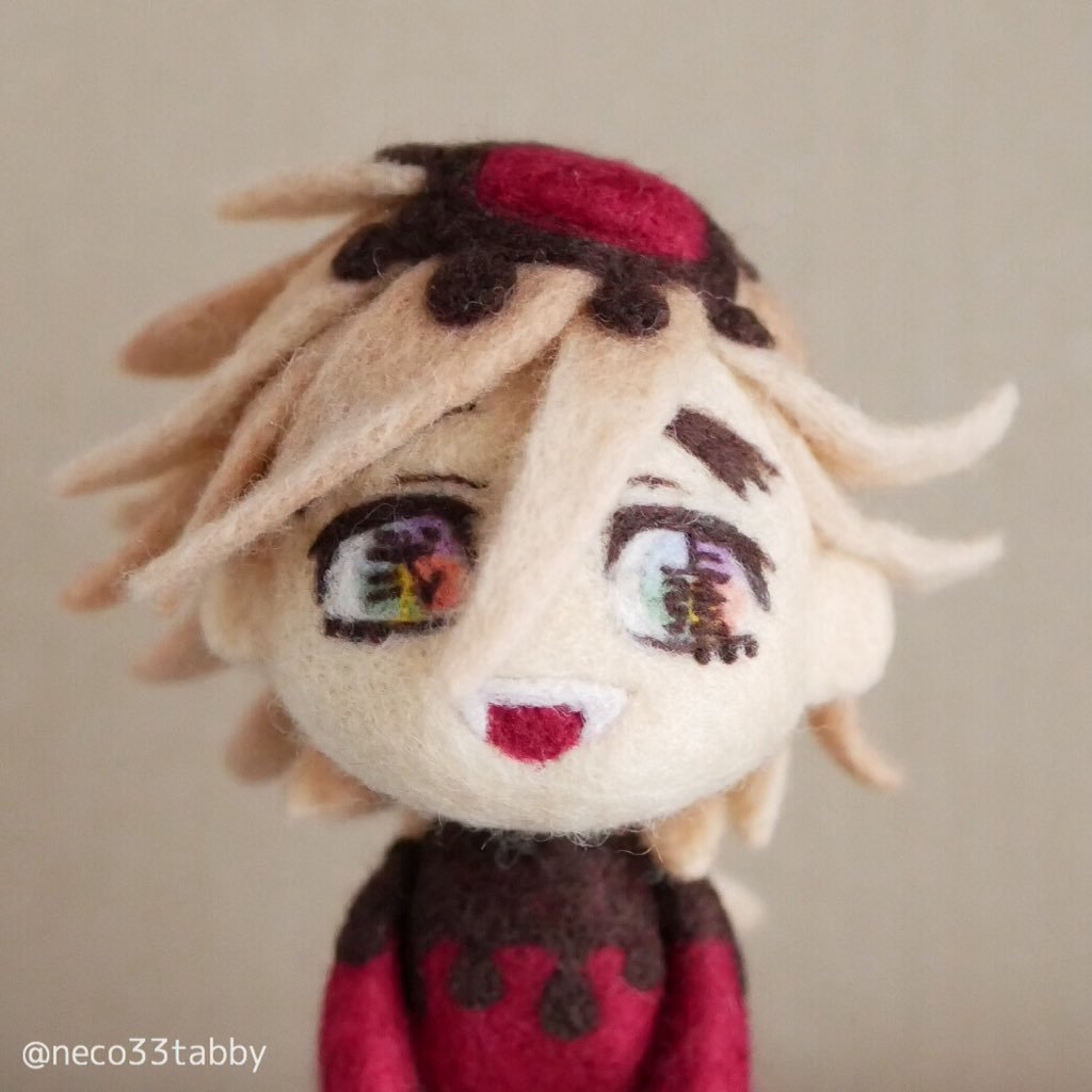 「#童磨流し
再掲ですが、羊毛童磨さん?とイラスト✏️ 」|neco🐑通頒中のイラスト