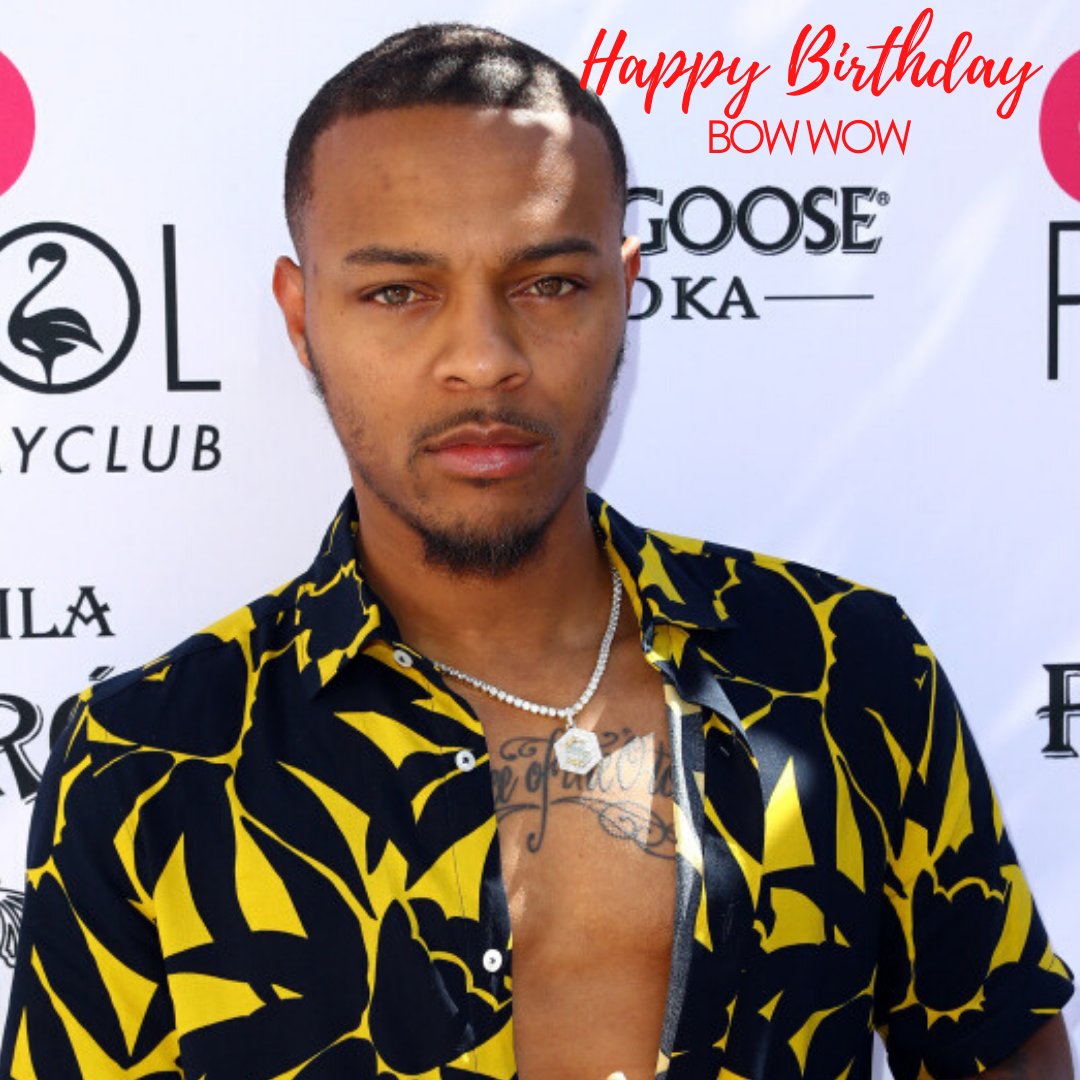 Happy 33rd birthday Bow Wow!! 

Check out his transformation over the years -->  