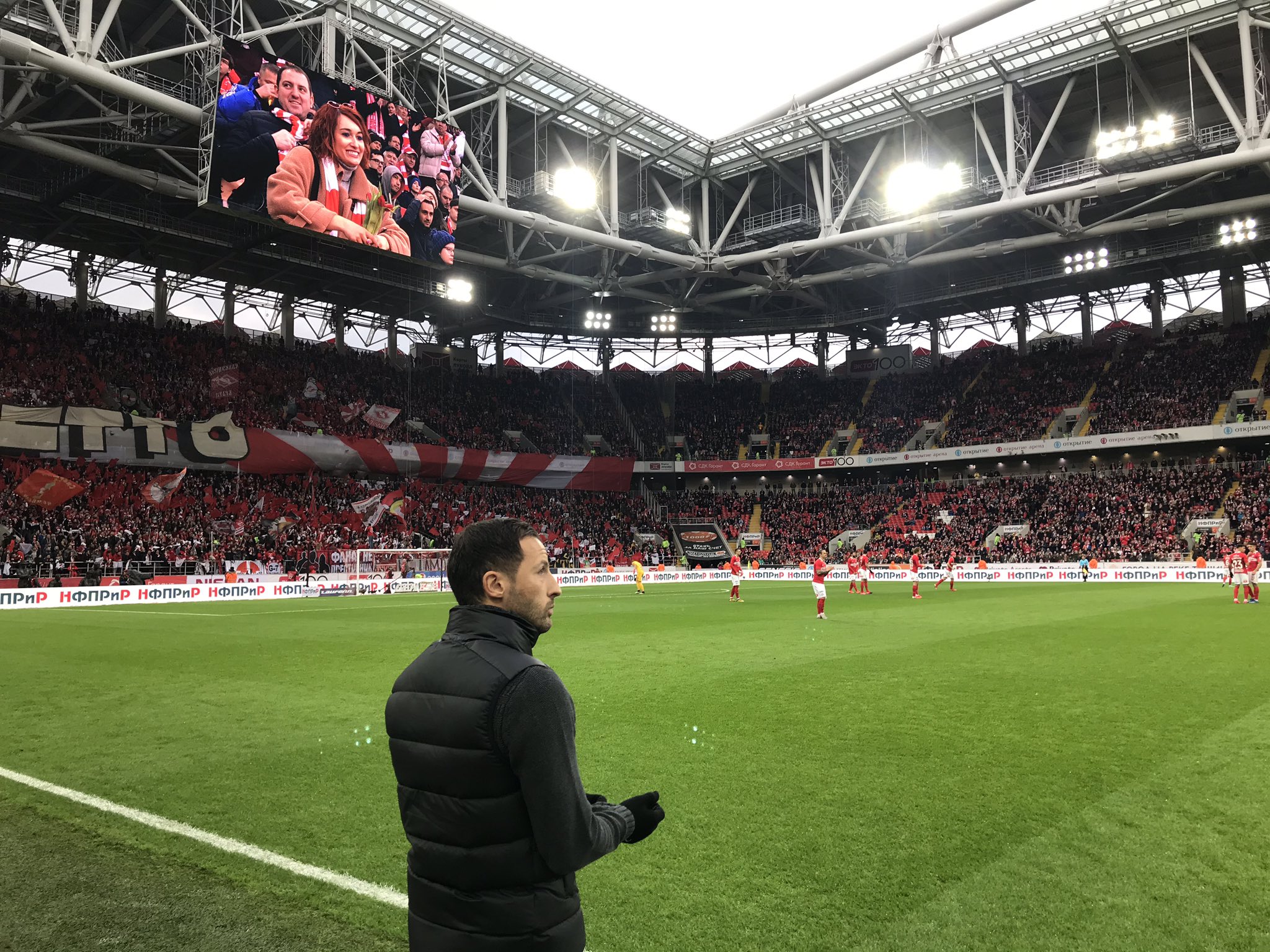 FC Spartak Moscow on X: 1 – We're underway at the Otkrytie Arena