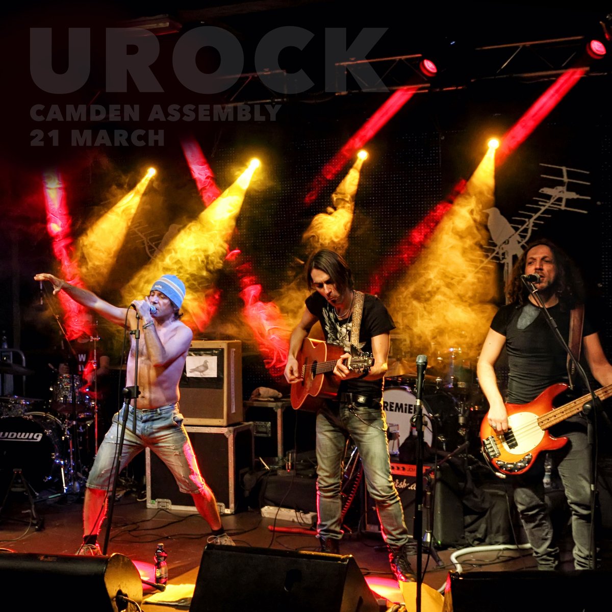 NOT LONG TO GO🤘 The countdown is on. Don’t miss Urock at <a href="/CamdenAssembly/">Camden Assembly</a> for <a href="/CamdenRocksFest/">Camden Rocks Fest</a> rock ’n’ roll all-dayer on Saturday 21st March.

💰Reply to this tweet for cheap list and we'll add you to it.

Click attend on the event ➡️ bit.ly/CRP0321