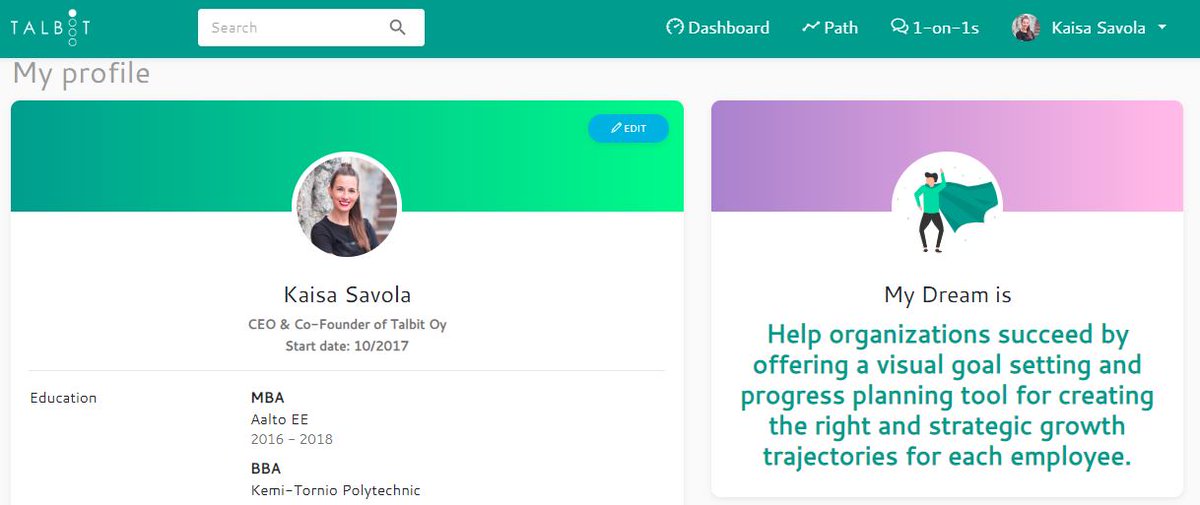 TalbitOy's tweet photo. I have 2 questions:
1. Have you been asked "Where do you see yourself in 3-5 yrs?" - in an interview?🙋♀️
2. If yes, were you able to follow that dream?
If not, @TalbitOy can help. Your #dream/passion is in your #profile and the #plan to reach it in your #developmentpath https://t.co/8Lh5PYjXuq