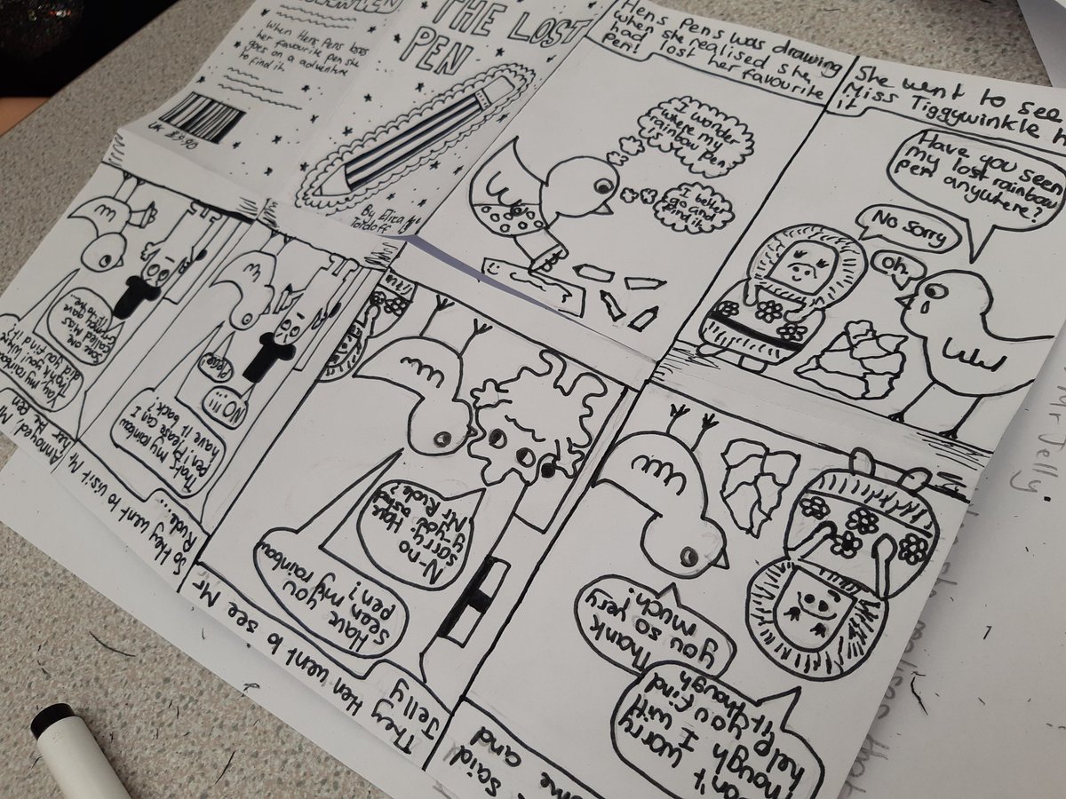 meldewey_photos's tweet photo. A fantastically inspiring and productive day with 40+ @lauyoungcreatives at @leedsartsuni creating #zines.
For #IWD2020 #recycling #classic #childrensbooks creating new stories.Then #problemsolving #origami #sequencing #storyboarding #illustrations and #printing.
Till next time. https://t.co/pKg2yZcTYZ