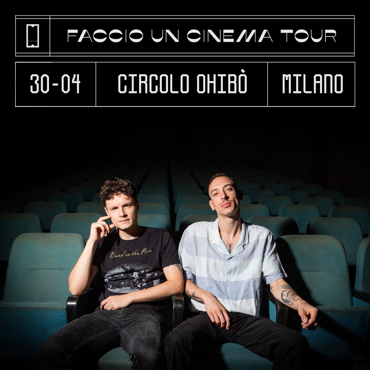 IlTriangolo's tweet photo. In questi giorni incerti noi pensiamo positivo e guardiamo al futuro.
La nostra data al Circolo Ohibò è posticipata al 30/04.
🎙 Nell'attesa potete ripassare le canzoni, così poi le cantiamo tutti assieme → https://t.co/vjSxPweMce
🎟 Qui l'evento → https://t.co/LmMxEkC6tV https://t.co/Bsr2uJuARu