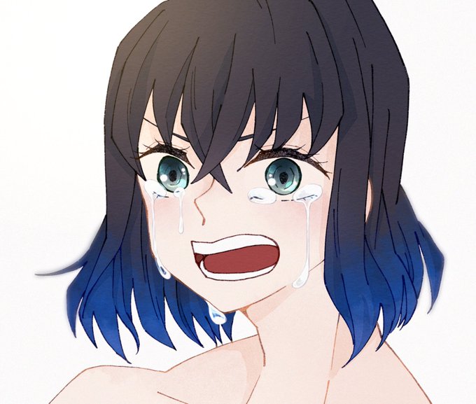 みすとさんがTwitterに投稿した嘴平伊之助(鬼滅の刃)のイラスト。