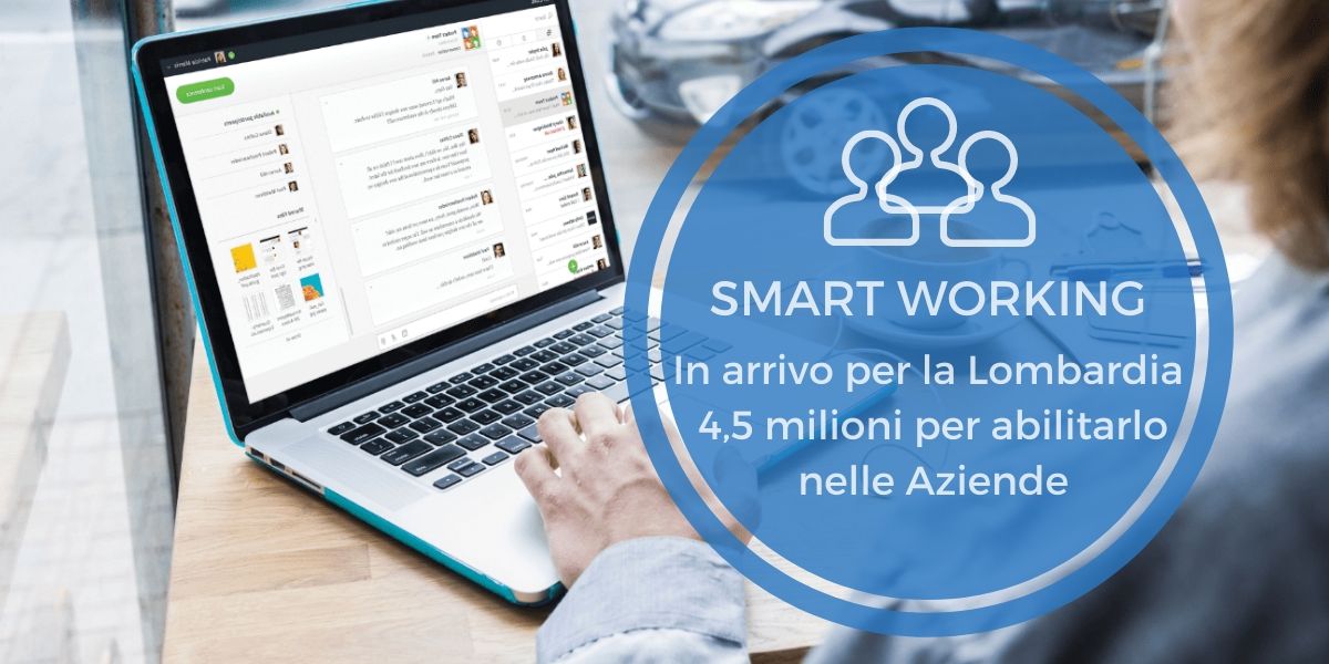 sensrl's tweet photo. Vuoi abilitare lo smart working nella tua Azienda?
Grazie al finanziamento di 4,5 milioni per te sarà molto più semplice adottarlo.
Per maggiori informazioni leggi l'articolo
https://t.co/CUEZKVKj15 

#smartworking #lavoroagile #pmi #regionelombardia https://t.co/2GjXpNS62t