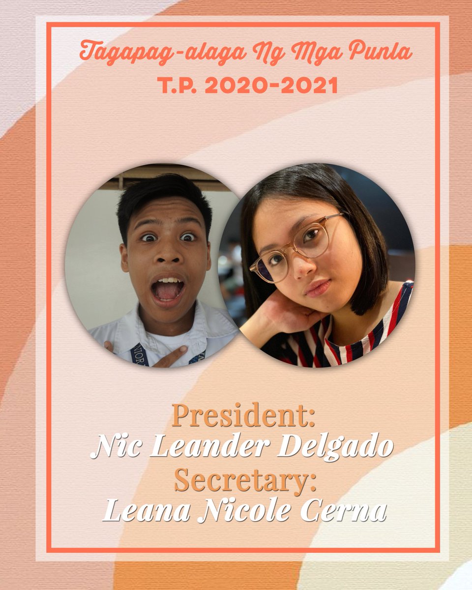 PunlaanOfficial's tweet photo. SA LIKOD NG TABING: Maligayang Pagbati sa mga bagong halal na tagapangalaga ng mga punla ng opisyal na panteatrong organisasyon ng JHS—Punlaan sa TPA 2020- 2021. Maghasik ng mabungang sining. https://t.co/hK23zH8NN8