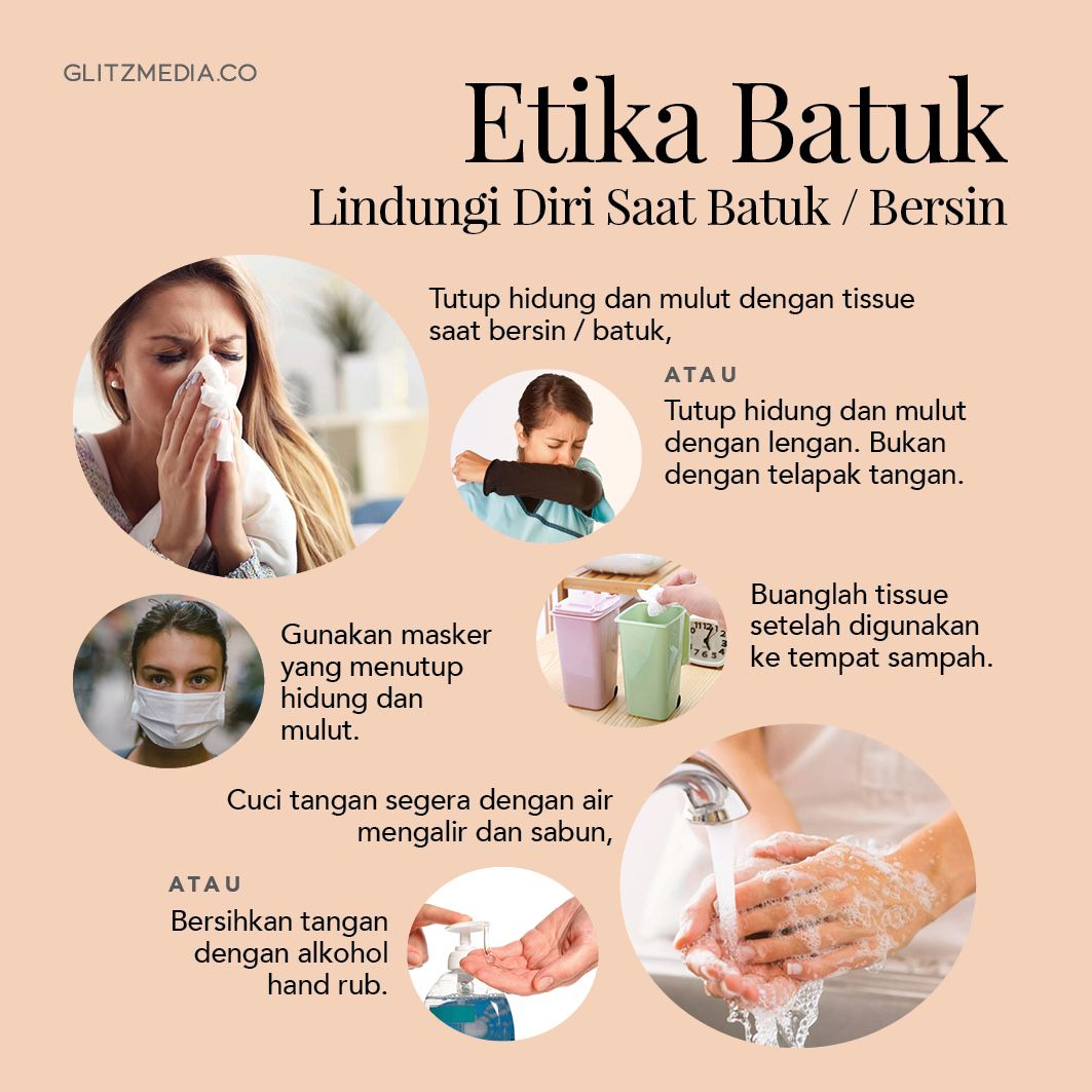 glitzmediaco's tweet photo. Selain mencegah orang disekitarmu jadi ikut sakit, etika saat flu dan bersin juga memberikan kenyamanan dalam lingkungan kamu ❤️
—
#GLITZMEDIACO #glitzmedia #coronavirus #corona #viruscorona #covid #covid19 #2019ncov https://t.co/PsBHDEw0mB