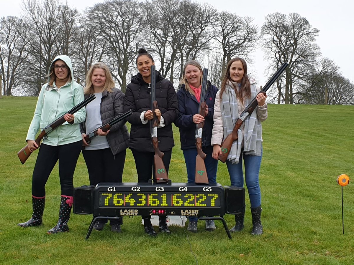 Had a great time with this fabulous Hen Party group taking part in our Laser Clay Pigeon Shooting activity at the Cotswold Park Barns- what a lovely venue! <a href="/cotswoldpark/">Simon Hanbury</a> #henparty #laserclays #laserclaypigeonshooting #henpartyactivities #laserclayshooting #cotswolds