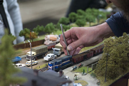 Modeltrein Expo On traXS! in Het Spoorwegmuseum te Utrecht. bit.ly/3aFtg7X