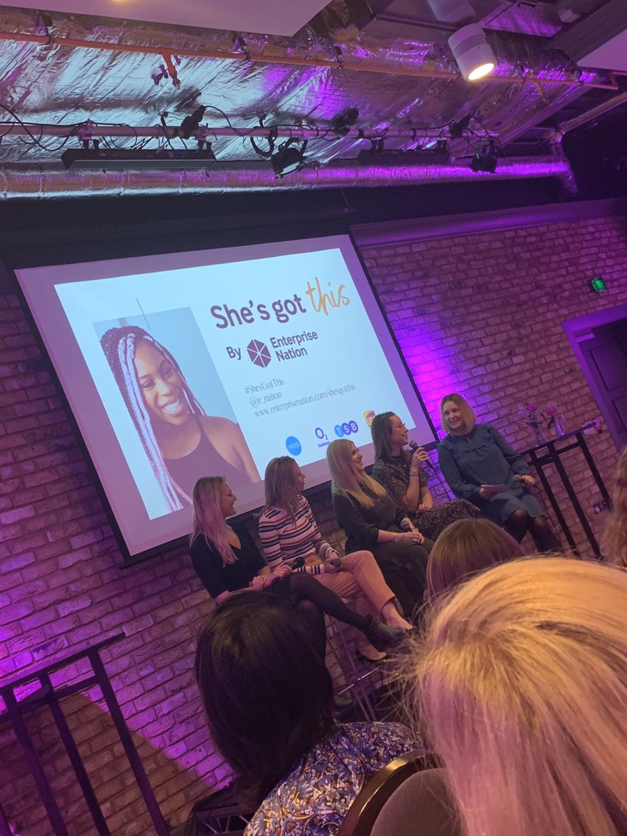 that_worksforme's tweet photo. Thoroughly enjoying @e_nation #shesgotthis event, especially hearing from Pip of @pipandnut talking all things funding, and Scarlett of @SmartGirlTribe talking confidence #ThatWorksForMe #smallbusiness #smallbusinessowner https://t.co/GoSZnBJBwa