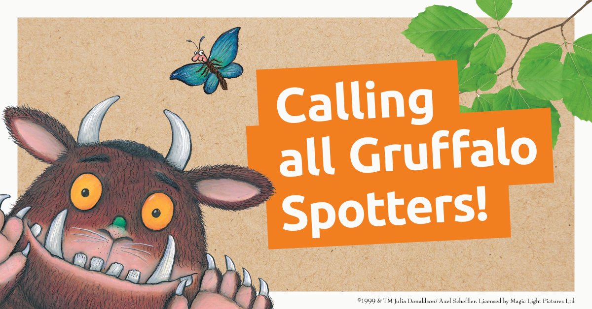 ForestryEngland's tweet photo. We’ve been leaving clues across our social media, and the secret is finally out…

Our new #GruffaloSpotters trails will be coming to a Forestry England woodland near you this March!

Sign up to hear the latest… https://t.co/4OFpMLGtp5 https://t.co/RcTNV96XsR