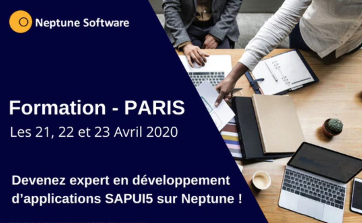 NeptSoft's tweet image. Our French partner @Invarture is organizing a training to promote the autonomy of SAP developers on the Neptune DX Platform. Register to create an enterprise offline application in record time! #techtraining #SAPdevelopment
okt.to/XHYNOr