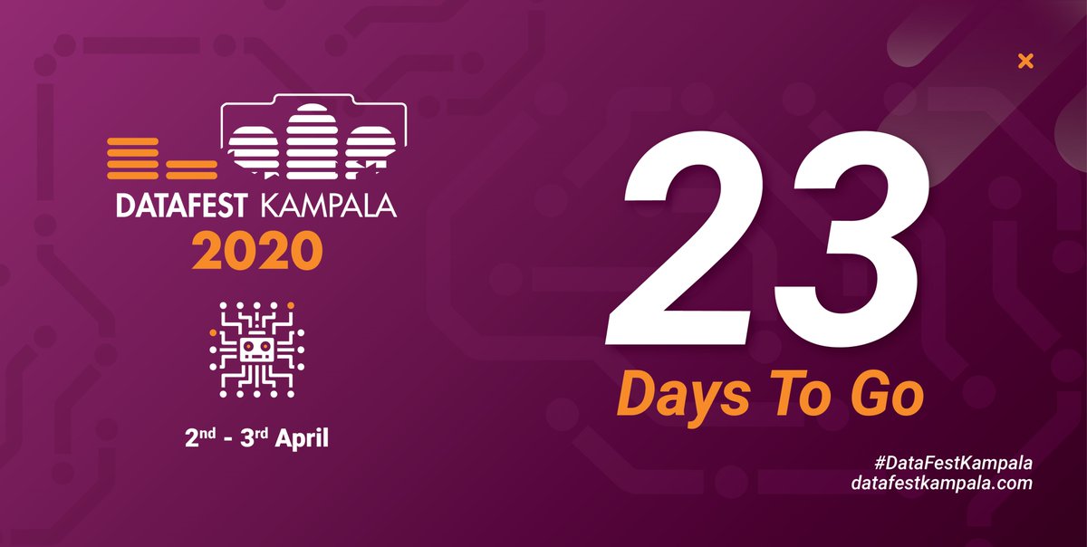 PollicyOrg's tweet photo. We are 23 days away from #DataFestKampala 2020:
Have you registered for your ticket? Register here so we can reserve a spot for you https://t.co/15lFTA7mLv
๐ฃ๏ธONLY A FEW TICKETS LEFT๐ข
#Data #DataFest #DataFestKLA https://t.co/ItKGYULGYL