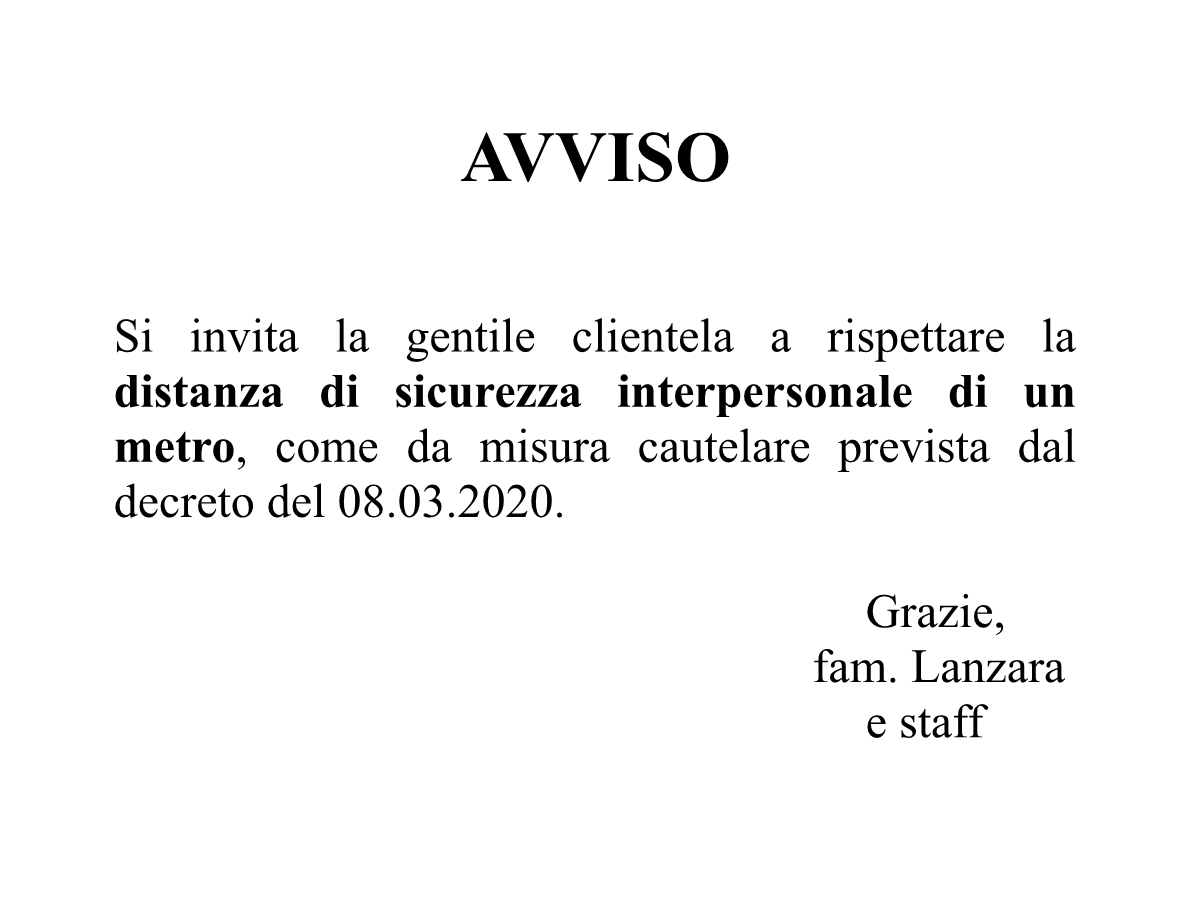caseif_lanzara's tweet photo. Avviso per la clientela a tutela preventiva di tutti.

Un po' di pazienza per il momento, vi preghiamo di avvicinarvi alla cassa solo al momento del pagamento, in modo da rispettare la distanza di sicurezza. Grazie! https://t.co/PdMoGIZMk7