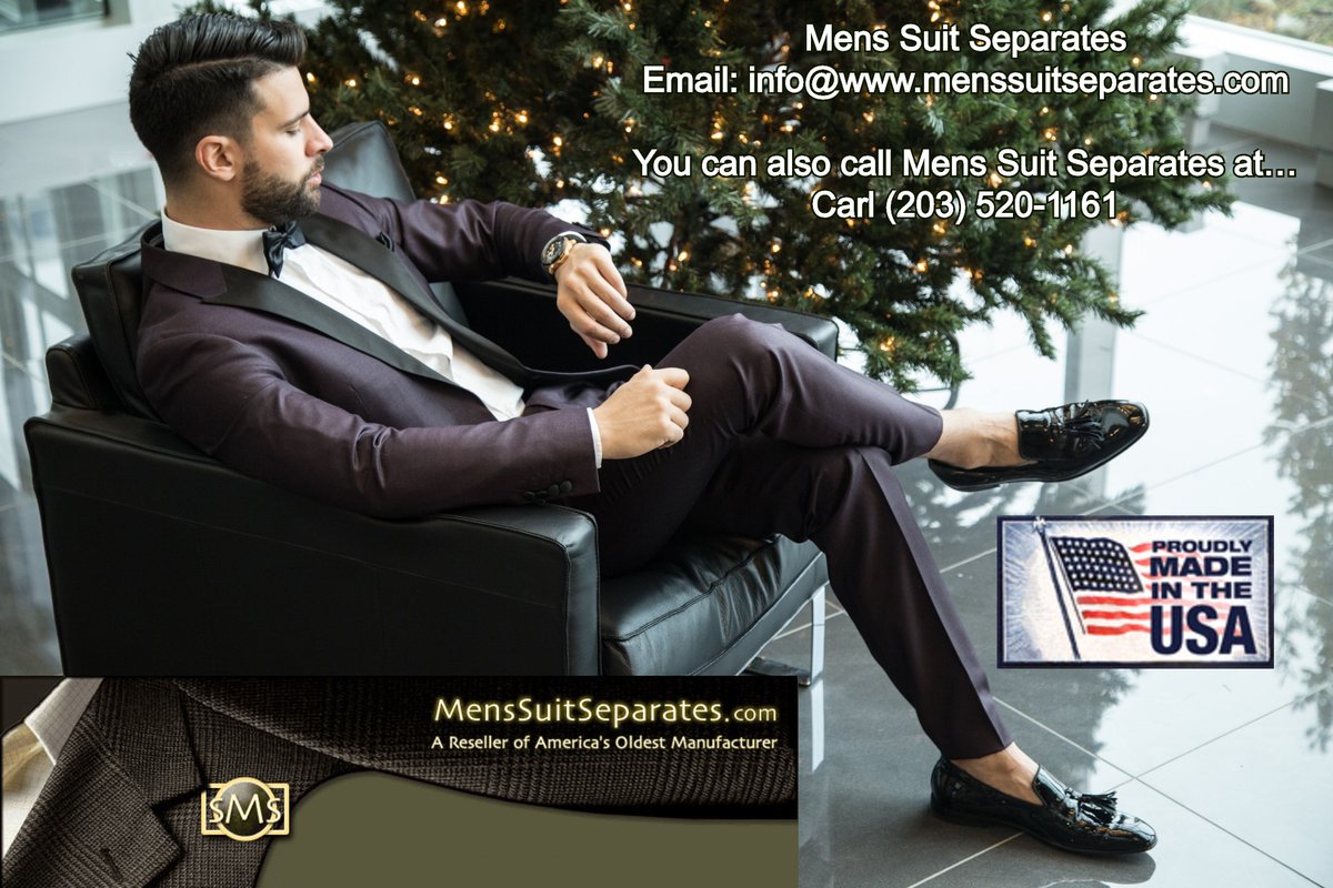 For the past 28 years, we are outfitting our customers with fashionable suits. We have experts who are well aware of the needs of fashionable men. The classic Hamilton 2-button or the executive portly cut model, you’ll find the right fashionable men Suits @MensSuitSeparates.