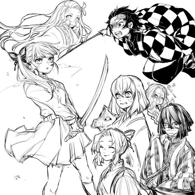 きめつらくがき 
