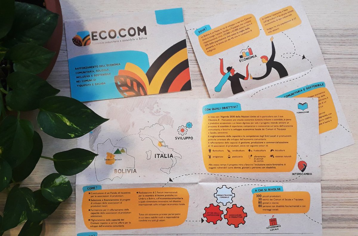 lab_arco's tweet photo. 🌿 The #ECOCOM project aims at promoting economic #development in #Bolivia, by strengthening the production and marketing capacities of 10 local associations in #agriculture, #livestock and #crafts sectors. Read more ↪️ https://t.co/884g5yCb0E @FELCOSUmbria @PNUDBolivia @aics_it https://t.co/svseoU4ELx