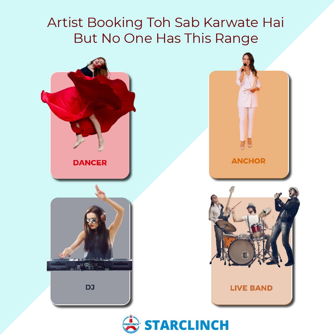 StarClinch's tweet photo. We don't know who needs to hear this but no one has #ThisRange like ours.
.
.
Book ultimate entertainment for your events through StarClinch. 
https://t.co/RRl76eb2RZ
.
.
#thisrange #trending #livemusic #entertainment #music #party  #partytime #HappyHoli  #Holi2020 #Holika https://t.co/fmOwPaxojx