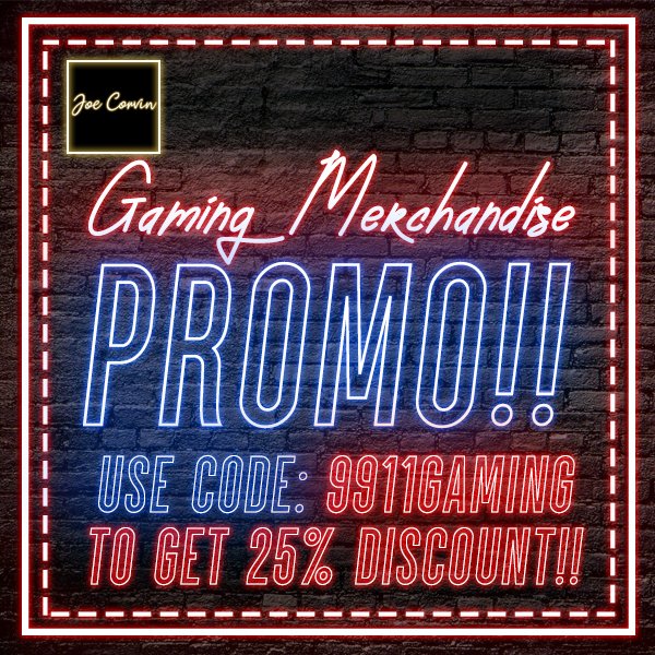 corvin_joe's tweet photo. 🎮‼ATTENTION GAMERS‼🎮

IMPRESS YOUR COMRADES WITH JOE CORVIN'S UNIQUE GAMING THEMED MERCH! LOTS OF COLORWAYS AVAILABLE FOR YOUR TASTE! 
USE THE CODE: 9911GAMING
TO GET 25% DISCOUNT ON YOUR PURCHASE
VALID TIL 21ST OF MARCH‼

https://t.co/9GtYOokajc

#gamerApparel #gaminglife https://t.co/xvODxVa2UW