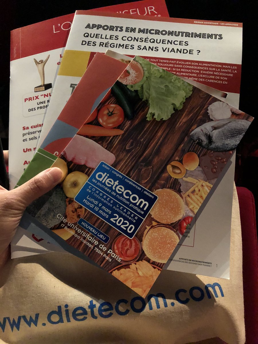 KimLienKelly's tweet photo. Congrès 2020 Dietecom #cestpartie #citeuniversitaire #dietecom #chirurgiebariatrique https://t.co/f20exZDdnB