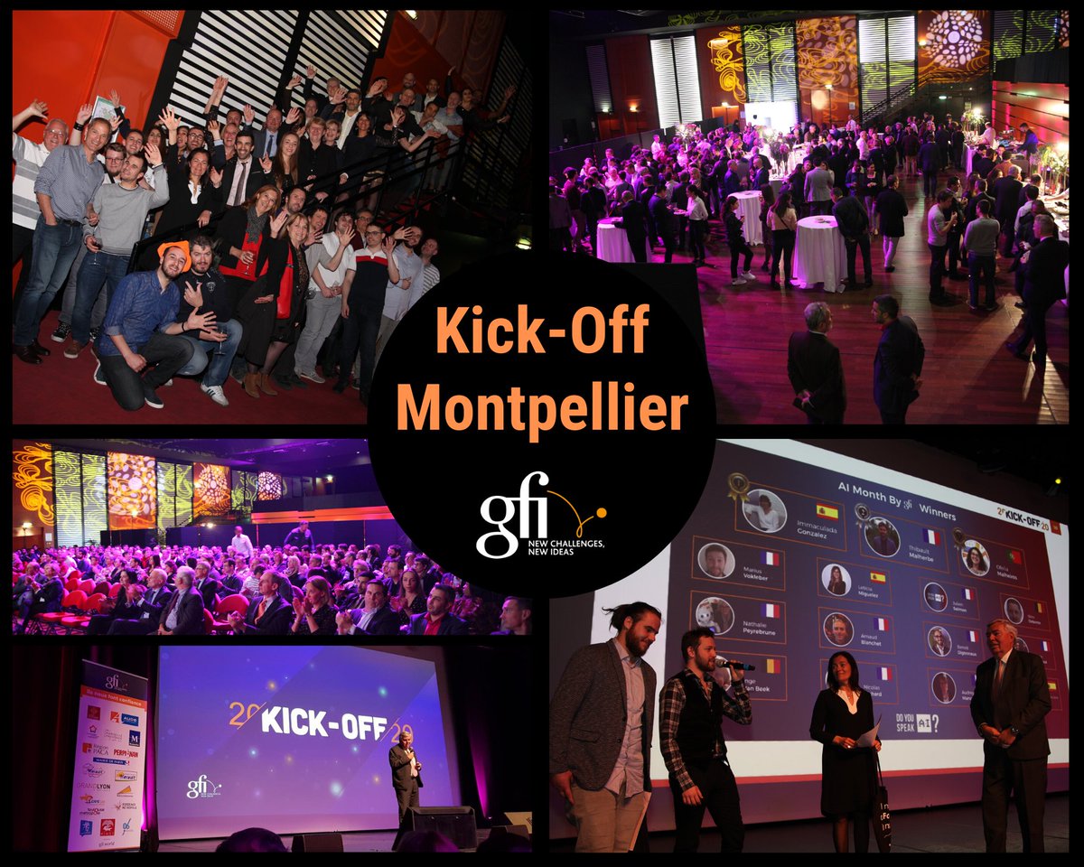 BenOlz95's tweet photo. Nos collaborateurs @GfiEnFrance #Montpellier on célébré leurs Kick-Off, le 25 février 2020. @vrouaix, était venu assister à l'événement et récompenser nos vainqueurs du mois de l'IA. https://t.co/xoxqfjaBjE