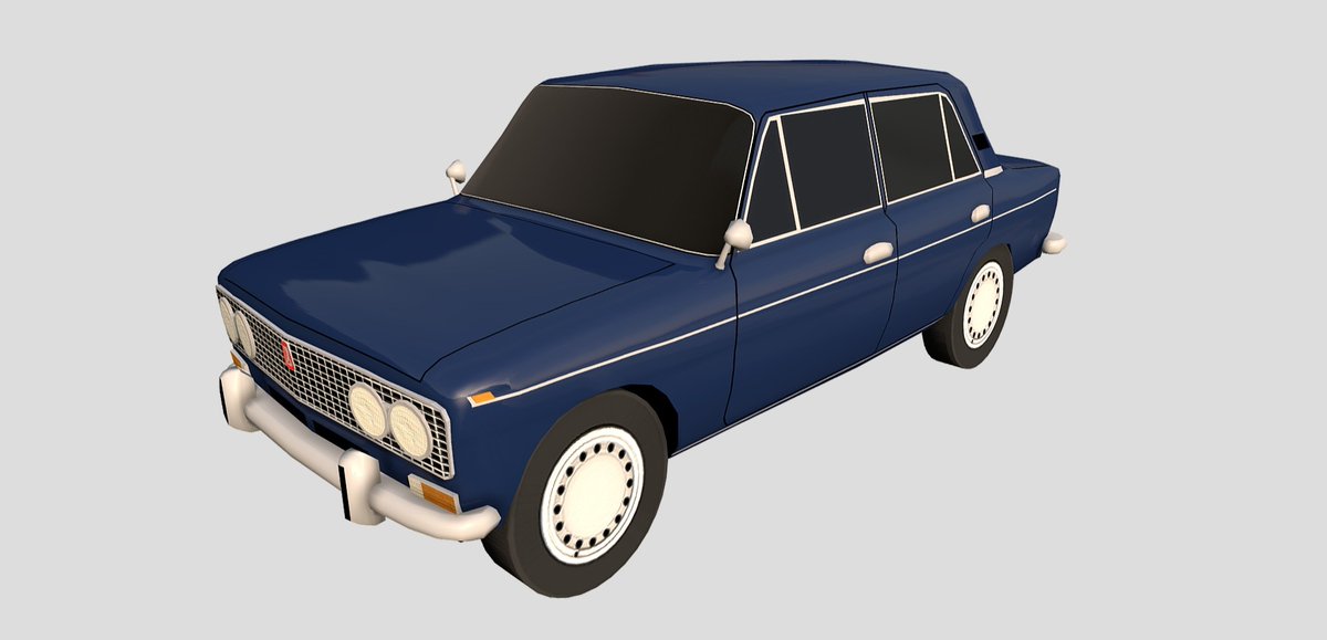 CrMonroe4's tweet photo. Soviet car VAZ-2103
#3dmodeling #SovietUnion #Car #CitiesSkylines https://t.co/DODlFiCA6P