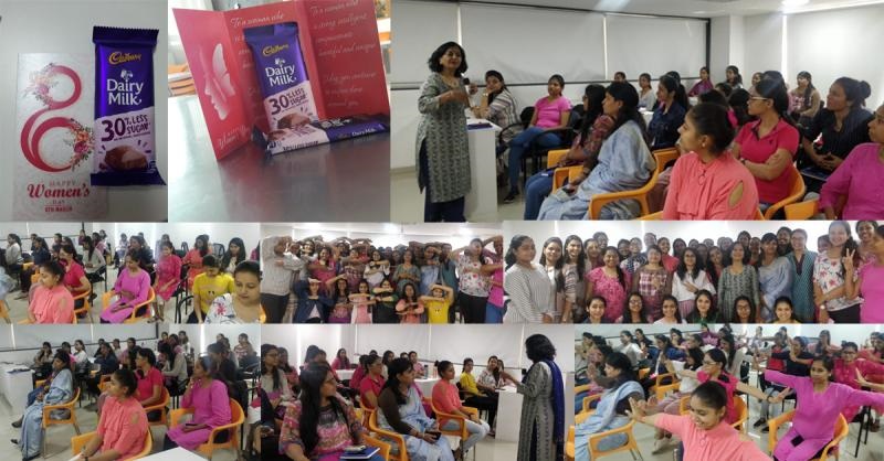 SarjenSystems's tweet photo. To a woman who is strong, intelligent, compassionate, beautiful &amp; unique...
May you continue to inspire those around you.
On this women's day we had a session on High Energy, Healthy life &amp; Work Life Balance by Dr Meena Shah 
#InternationalWomensDay 
#HighEnergyLife
#EachforEqual https://t.co/emTvhd8hEA