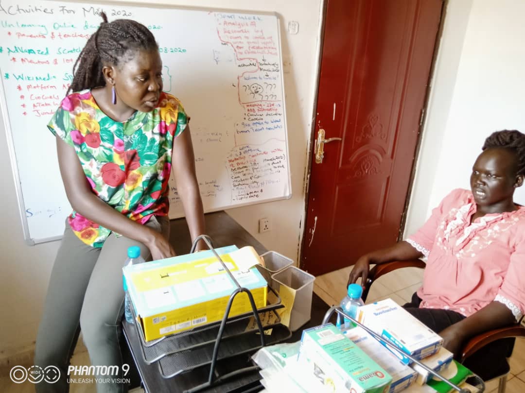 At the meeting, our Project Director, <a href="/BeatriceYine/">Yine Beatrice Jale</a>, who works with families &amp; schools of the mentees gave us an update. She said, "To grow as women leaders, accountability to each other is at our fingertips."

I couldn't agree more with her!🙌🏿

- <a href="/YenkiYine/">Yine Yenki Nyika</a> 

#WomenofSouthSudan