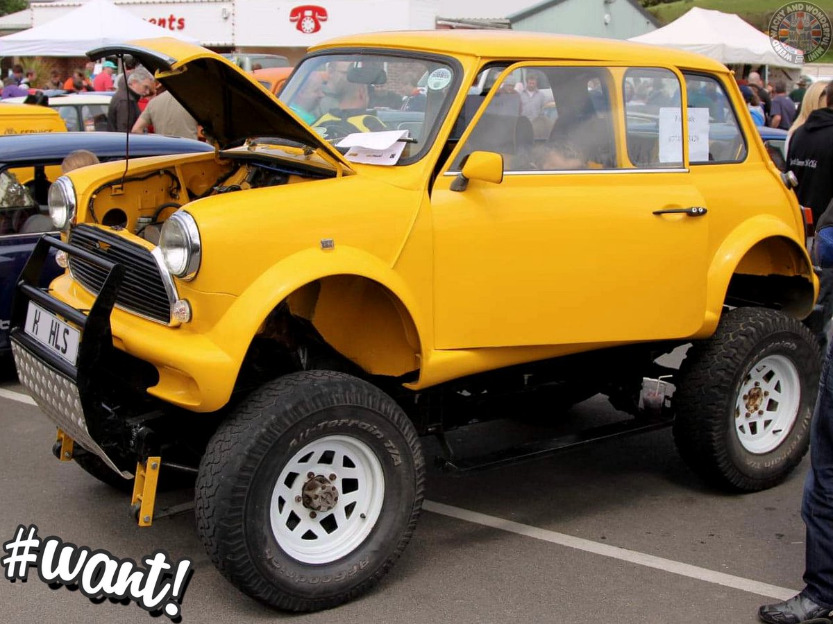 WWWMiniOC's tweet photo. Mornin Miniacs
A Monster Mini is the perfect start to a #ModifiedMiniMonday in my book. I'd love one in the WWWMini Family Fleet ๐
Have a great day folks https://t.co/t8BPy9ejPu