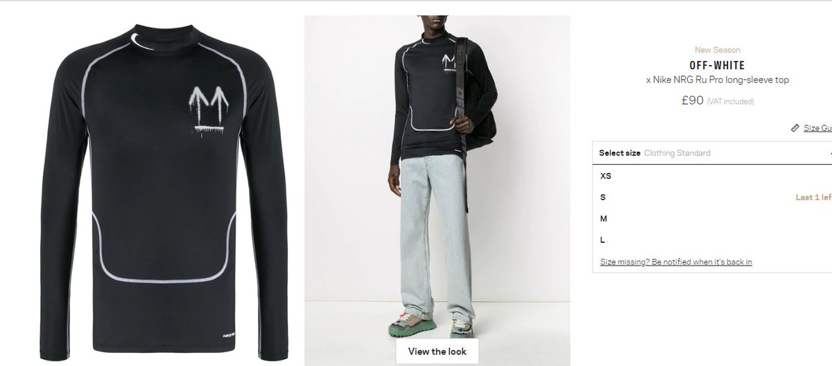 nike off white farfetch