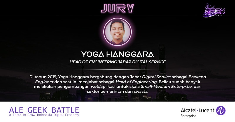 ConnectedGovID's tweet photo. Yoga Hanggara lulus dari Universitas Negeri Yogyakarta di tahun 2012, dan saat ini menjabat sebagai Kepala IT Jabar Digital Service (JDS). Beberapa produk/app yang pernah dibuat Yoga adalah Sapawarga (Super Apps) dan Jabar Cloud (IaaS)

#ALEGeekBattle #EkonomiDigital https://t.co/sinFEPbwIQ