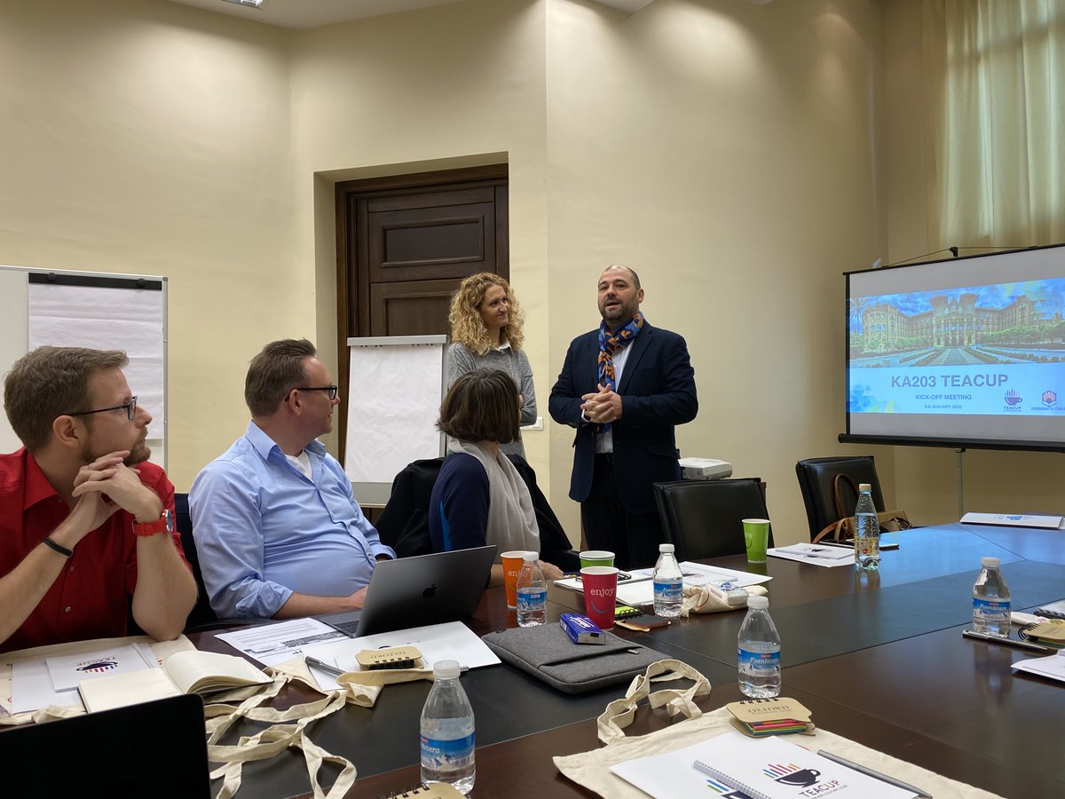 Another picture from the Kick-off Meeting in Córdoba (Spain). #TEACUP