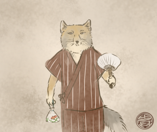 狐妖怪④
#畳百鬼夜行絵巻 