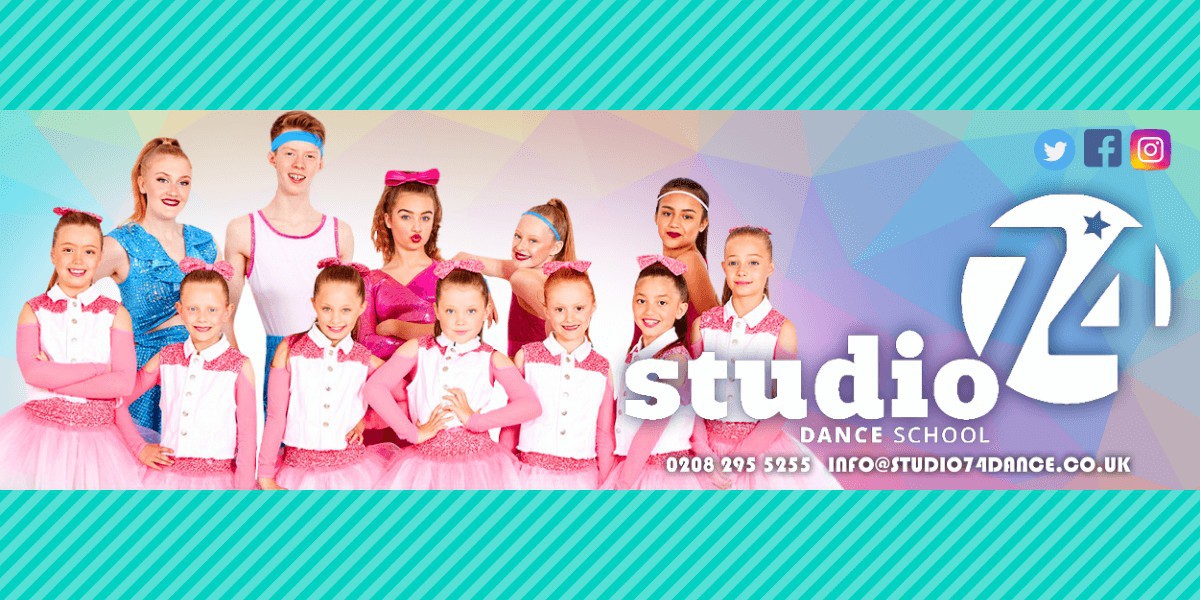 Are you looking for a fun and fabulous place for your children to build their confidence &amp; learn performance skills?
Quote FAMILIES for 10% off your Child's first class booking at <a href="/Studio74Dance/">Studio 74 Dance</a> valid until 30th April
0208 295 4255
info@studio74dance.co.uk
studio74dance.co.uk