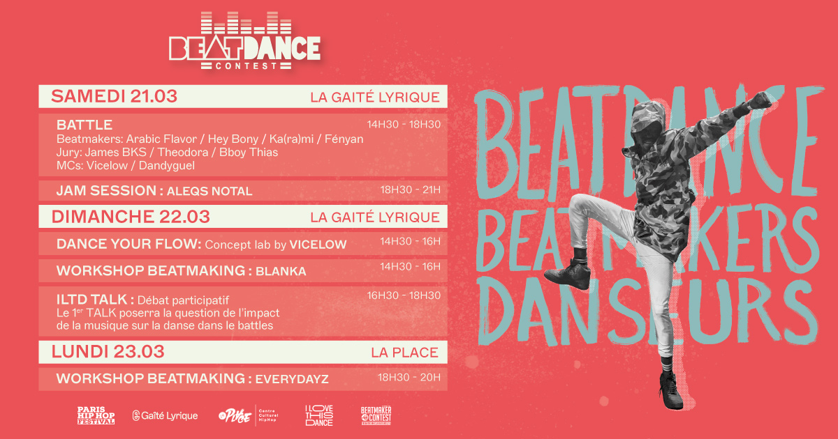 🔥 On vous dévoile le programme complet de la 8eme édition du Beatdance Contest, qui s'enrichit pour l'occasion de deux journées consacrées aussi bien à la danse qu'à la musique ! 

Tous les events sont à retrouver juste là 👇
linktr.ee/BeatdanceConte…