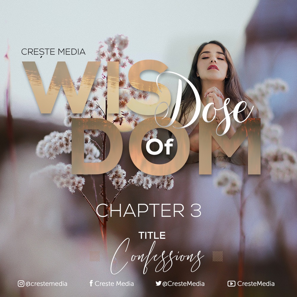 CresteMedia's tweet photo. IT'S FINALLY OUT!!!!!! This one will bless you😍🥰
Click on the link below to watch the third chapter of DOSE OF WISDOM and learn more about the new creation and CONFESSIONS.
https://t.co/CawBTVzKIb
#Doseofwisdom #confessions #crestemedia #letsgrowtogether #MondayMotivaton https://t.co/bpBEqgDf6y