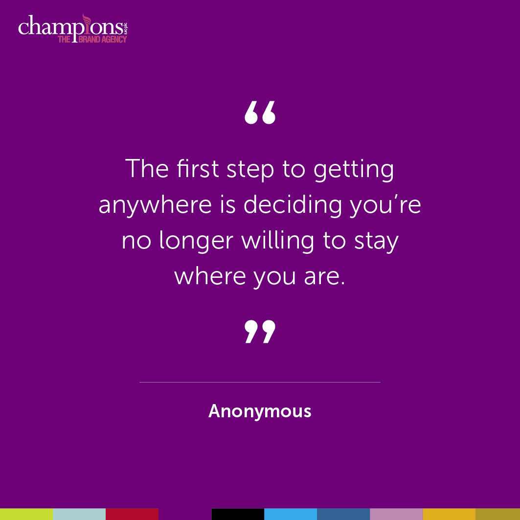 Start to make those small changes to move forward. The sooner the better! #MondayMotivation