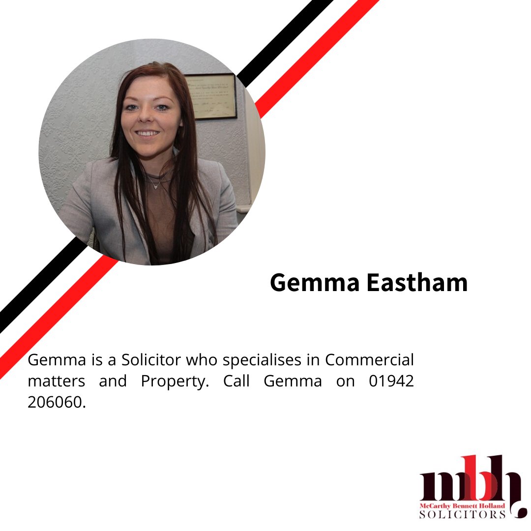 Gemma knows the #Wigan #commercial #property market well; call 01942 206060 &amp; speak to an experienced member of our commercial team #meettheteam see wigansolicitors.com for further information