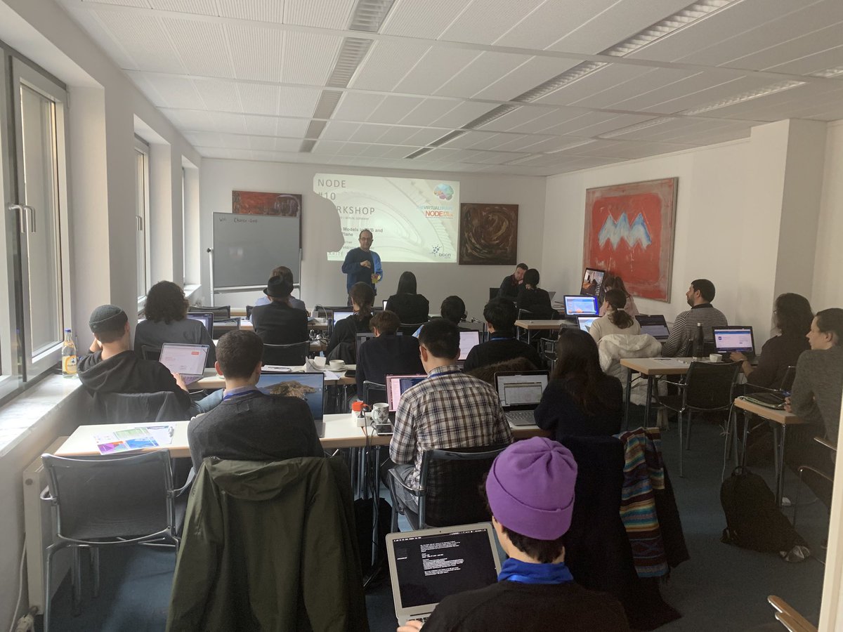 _PetraRitter's tweet photo. @thevirtualbrain #Node10 started @ChariteBerlin ! Glad we got so many interested participants! @HumanBrainProj @NNCN_Germany @bccn_berlin @ECN_Berlin @ECDigitalFuture @berlinnovation @BerlinUAlliance https://t.co/tjmT9aK7cQ