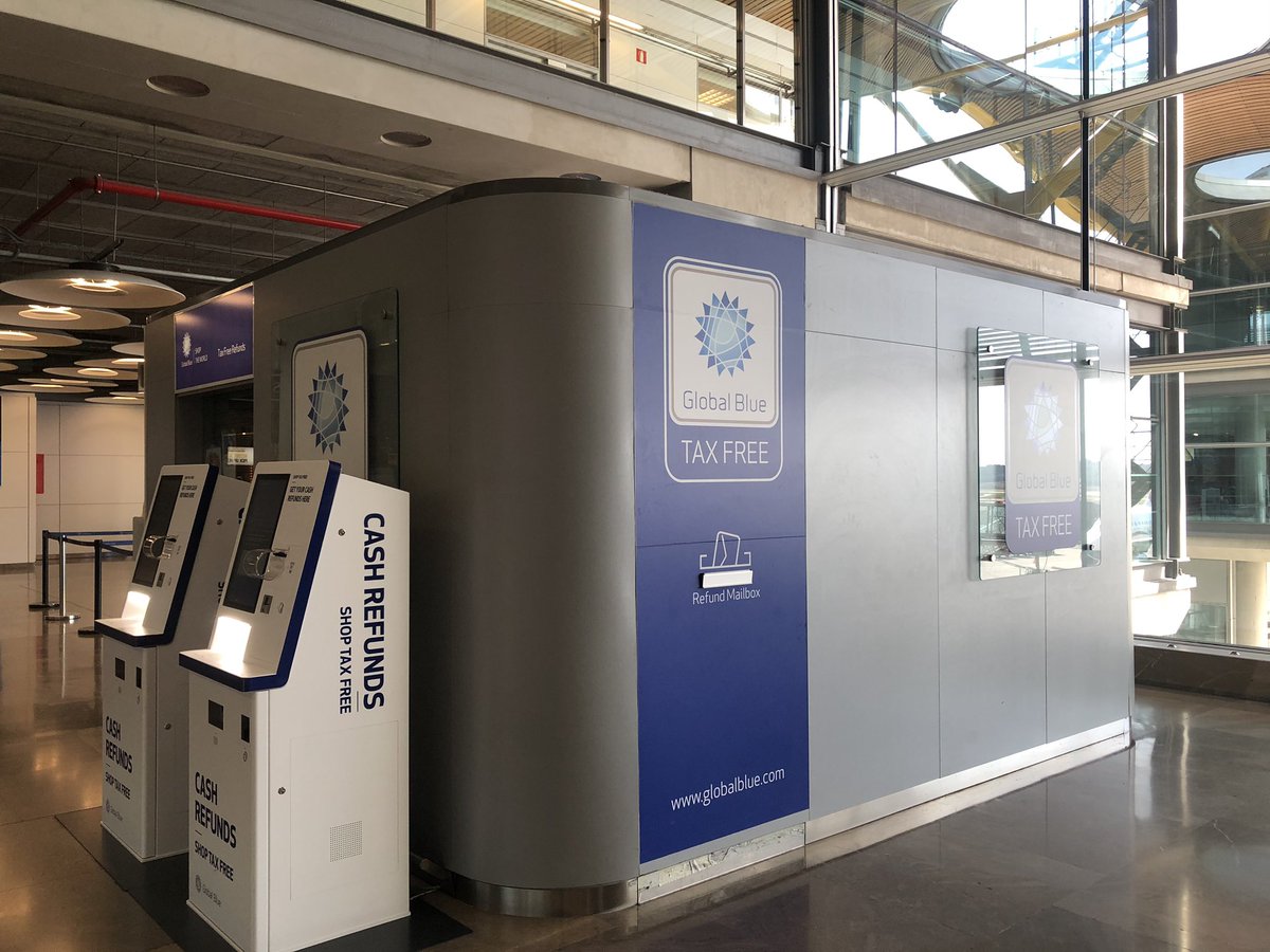 Rayo3mil's tweet photo. #TAXrefund #GLOBALblue #T4S Aeropuerto #MAD https://t.co/L0ZBoxDvf4