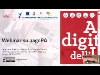 Qui di seguito il #webinar su #PagoPa con Comuni dell'Umbria, <a href="/RegioneUmbria/">Regione Umbria</a> e @UmbriaDigitale
youtu.be/3USo_yB8WEk