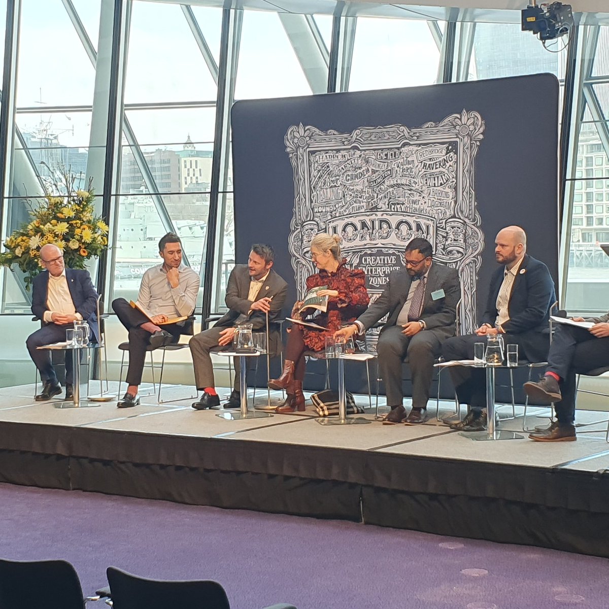 Leaders from Creative Enterprise Zones sharing opportunities and challenges in each of their areas #mylocalculture <a href="/LDN_Culture/">Mayor of London's Culture team</a>