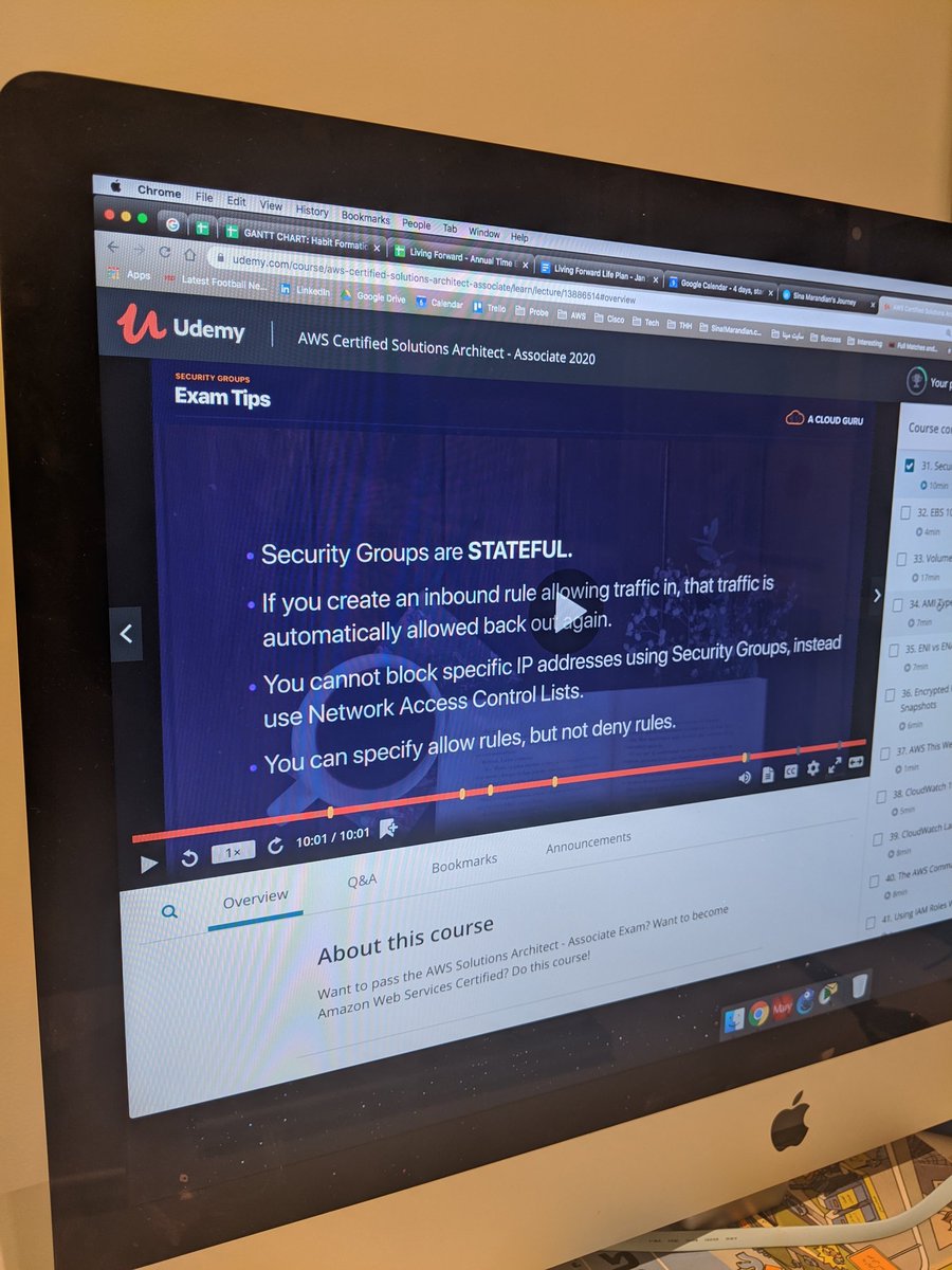 NetworkFella's tweet image. Getting some @acloudguru
#AWS Solutions Architect material injection late Monday night! ☁️💉 😁
#awscertification 
#AWSCertified 
#AWS2020