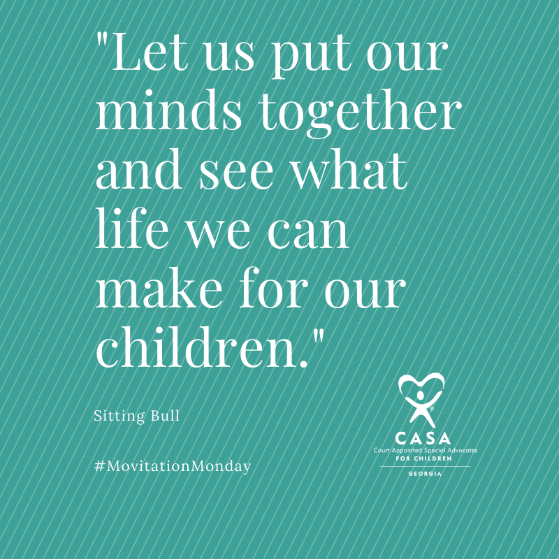 DoughertyCASA's tweet image. #MotivationMonday #CASA