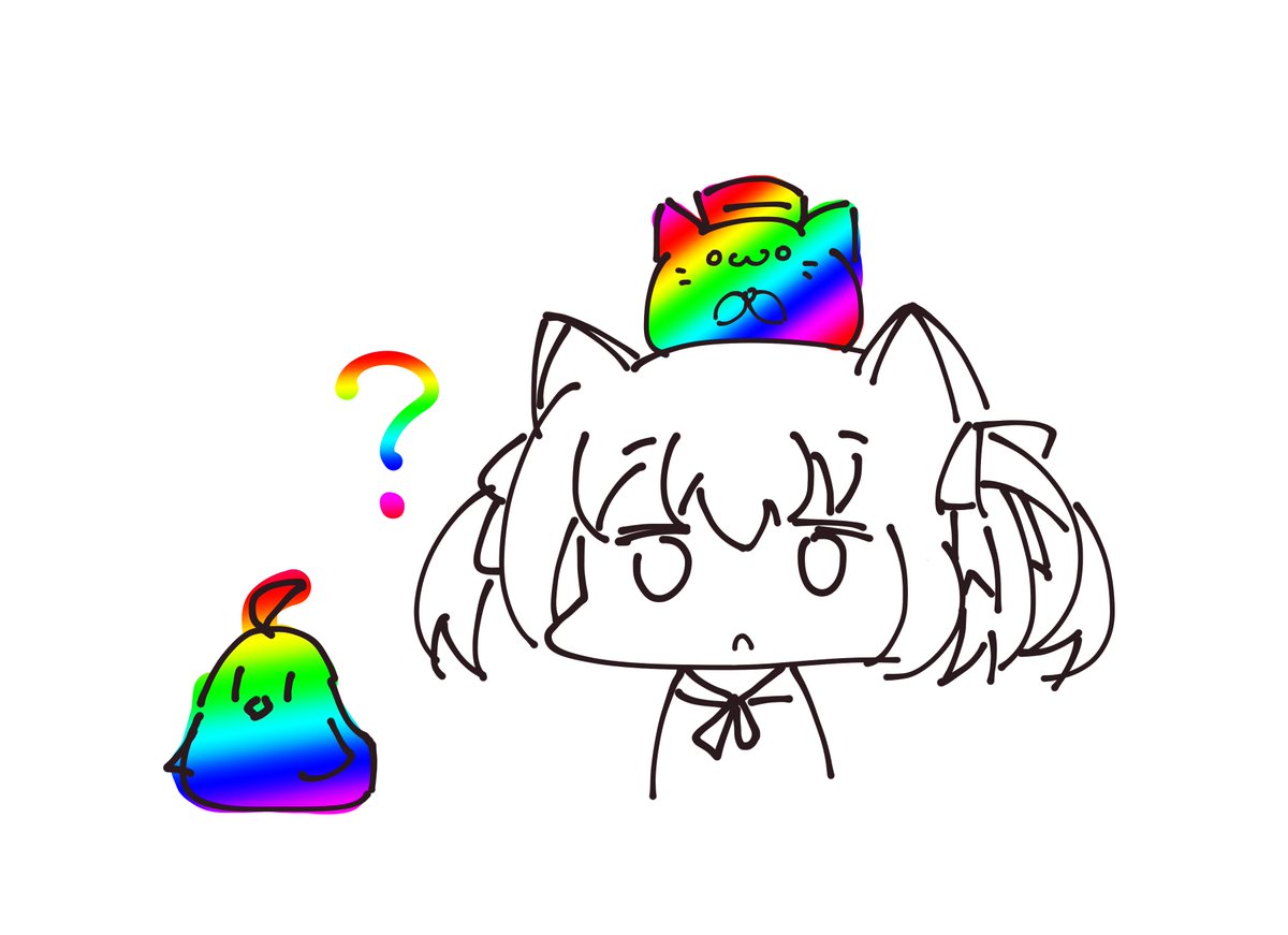 「? 」|いのふとん🍤のイラスト