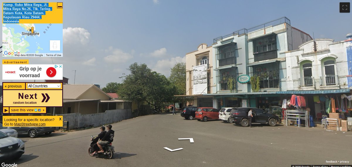 RicharddeNooy's tweet image. The shop-owners association of Komp. Ruko Mitra Raya, Jl. Mitra Raya No.26, Tlk. Tering, Batam Kota, Kota Batam, Kepulauan Riau 29444, Indonesia, have written many letters to the city council, asking them to reduce the length of their address, to no avail. #RandomStreet