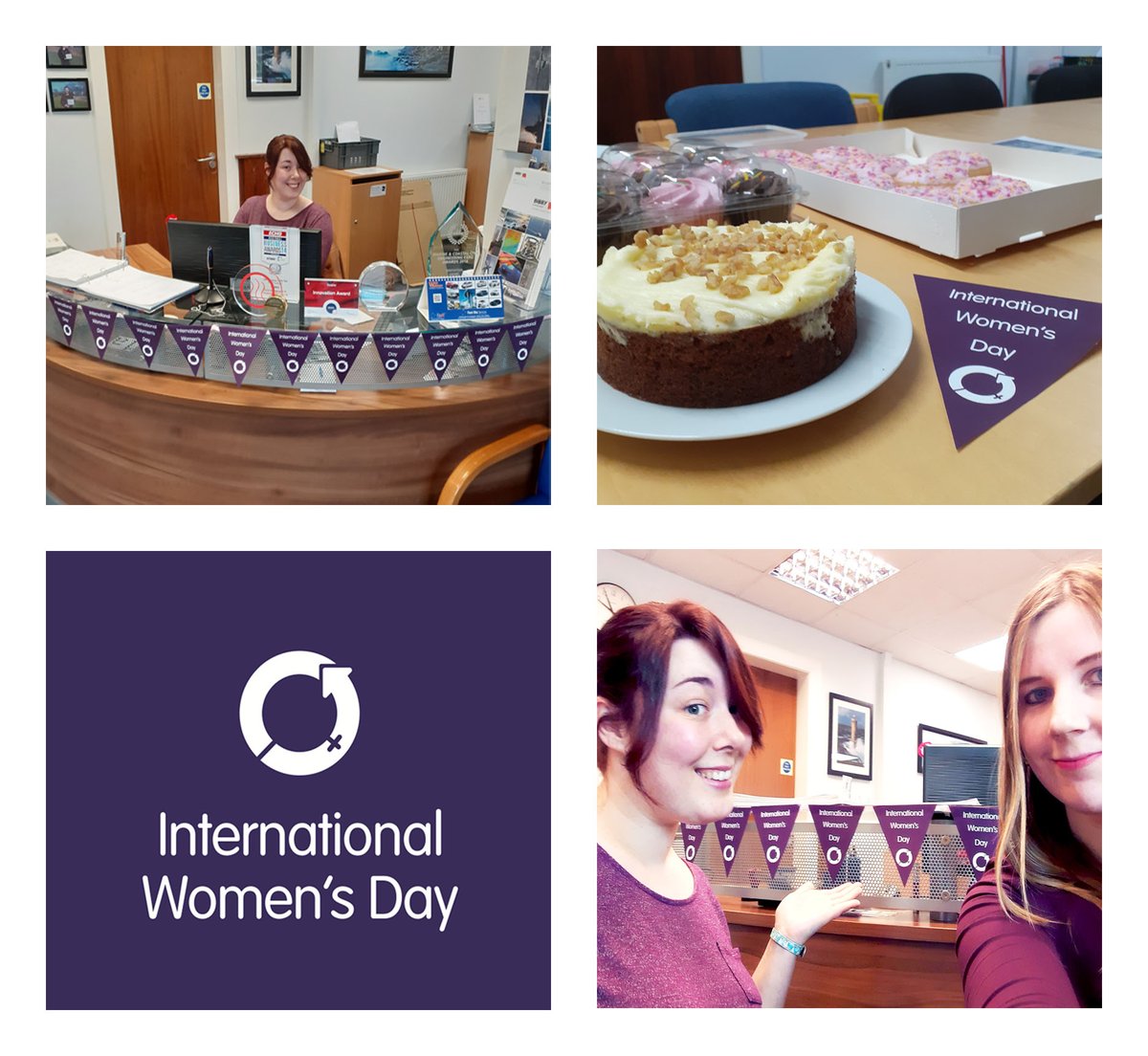 Today we're celebrating International Women's Day at Bibby Hydromap HQ #IWD2020   #EachforEqual <a href="/womensday/">Women's Day</a>